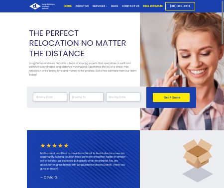 Long Distance Movers Detroit