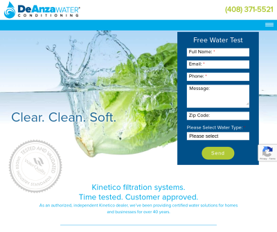 De Anza Water Conditioning