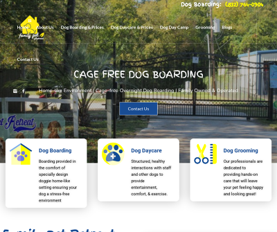 Family Pet Retreat Dog Day Care 