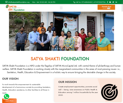 Best NGO in Delhi - Satya Shakti Foundation