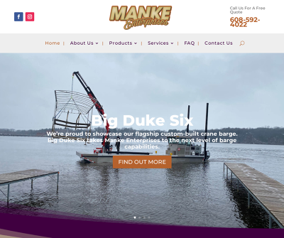 Boat Lifts Service, Boat Docks Repair Madison WI | Manke Enterprises