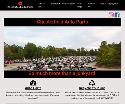 Used Auto Parts Yard in Richmond, VA | Auto Salvage Yards | Chesterfield Auto Parts
