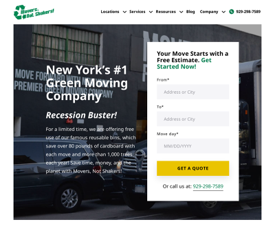 Movers Not Shakers