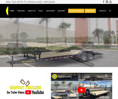 Trailer Dealers Tampa FL, Richmond VA | Bigfoot Trailers