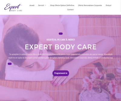 Expert Body Care - Epilare Definitiva, Remodelare Corporala, Criolipoliza, Tratamente Faciale Iasi