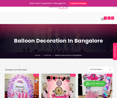 Get the Perfect Occasion Décor with Top Balloon Decorators in Bangalore