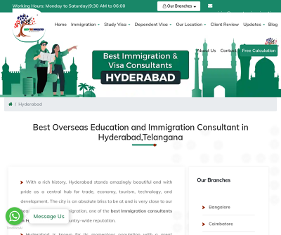 Best and Immigration Consultant in Hyderabad,Telangana