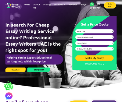 Essay Writers UAE