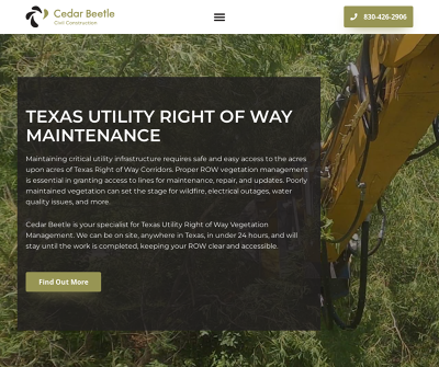 Texas Right of Way Maintenance