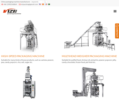 Best Food Packaging Machine Manufacturers in China