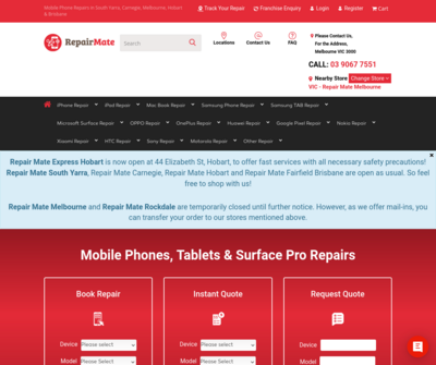 iPhone Repairs & Mobile Phone Repairs in Hobart, Brisbane, Sydney, Melbourne & Carnegie