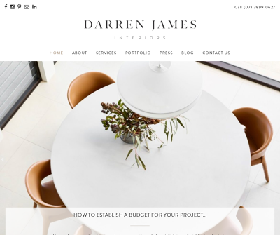 Interior Designer Brisbane - Darren James Interiors