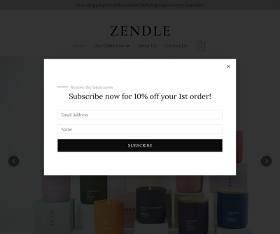 Premium Soy Wax Scented Candles Online in Singapore