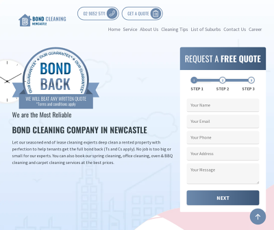 Bond Cleaning In Newcastle