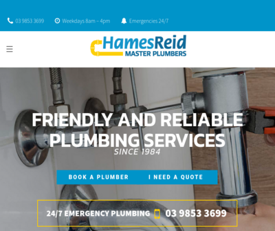 Hames Reid Master Plumbers