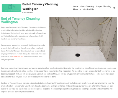 End of Tenancy Cleaning Wallington