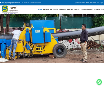 Oil and Gas Construction Equipment, Pipeline Equipment - SPM Equipment