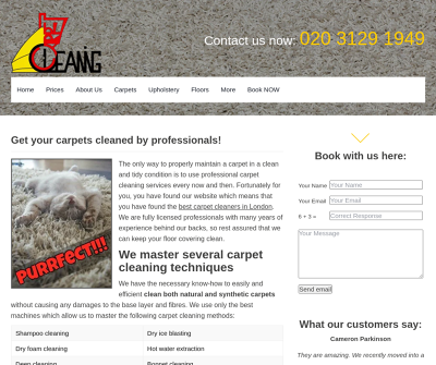 Carpet Cleaning London