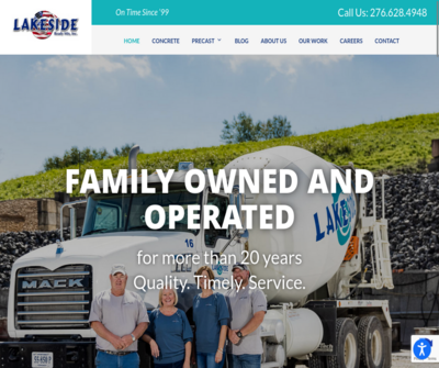 Lakeside Ready Mix - Commercial & Industrial Concrete