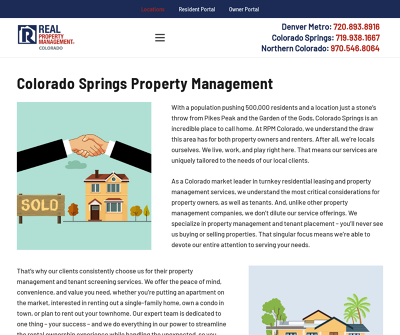 Real Property Management Colorado