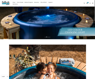 The Softub product line is distributed in over 30 countries around the world. 