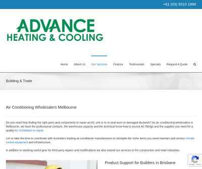 Air Conditioning Wholesalers – Advancehc
