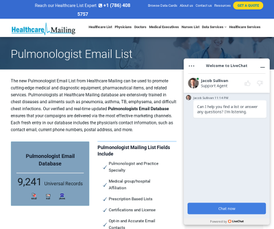 Healthcare mailing