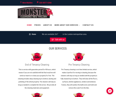 Monster Cleaning New Malden