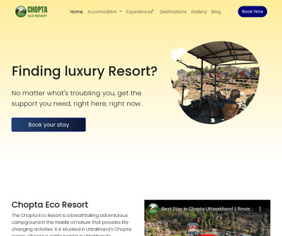Best Resort in Chopta Uttarakhand
