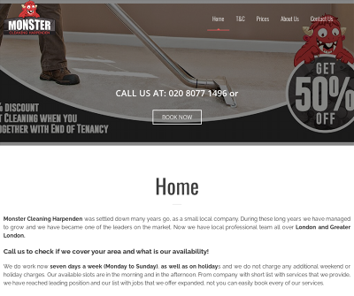 Monster Cleaning Harpenden