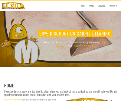 Monster Cleaning Romford