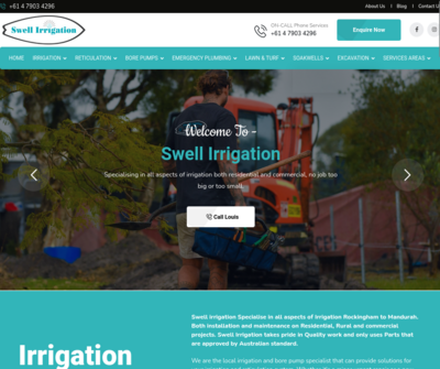 swell irrigation
