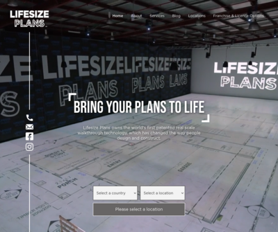 BRING YOUR PLANS TO LIFE