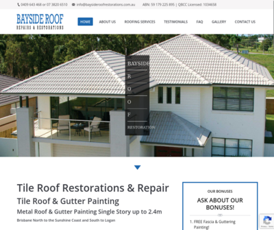 Bayside Roof Repairs & Restorations
