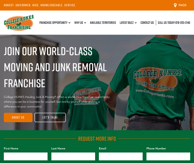 College Hunks Franchising