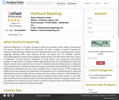OneTouch Repairing
