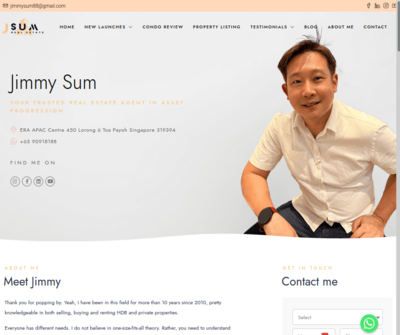 Jimmy Sum | A Real Estate Agent