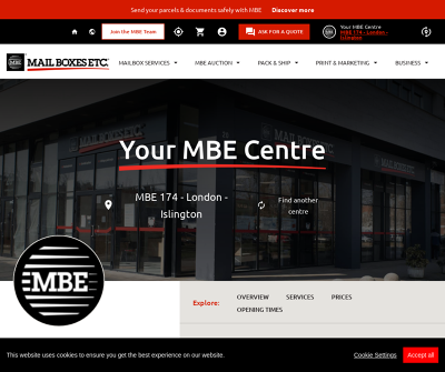 Mail Boxes Etc. London - Islington - Shipping, Printing, Posting Services in Angel Islington