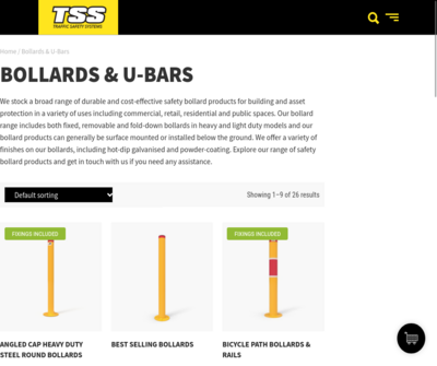 Traffic Safety Systems - Safety Bollard