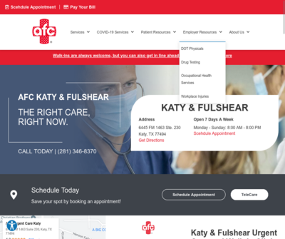 AFC Urgent Care - Katy
