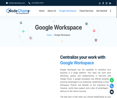 Web hosting service in Gujarat - NodeChamp
