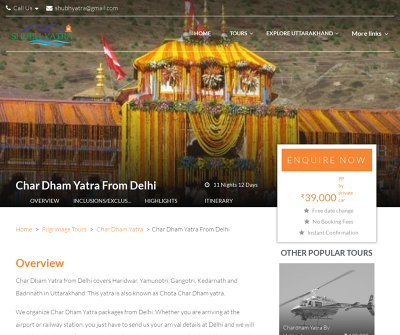 Char Dham Yatra From Delhi
