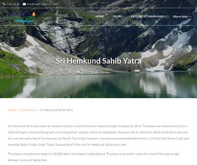 The Hemkund Sahib Yatra