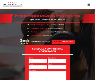 Arizona Private Investigations - Aegis Group LLC