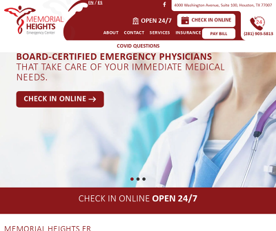 24-hour Emergency Room in Houston, TX 77007 | ER Near Houston