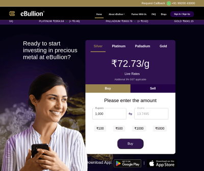 eBullion Pvt Ltd.