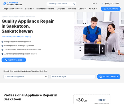 Appliance Repair Expert in Saskatoon