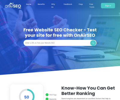 free seo site checkup