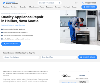 Appliance Repair Expert in Halifax
