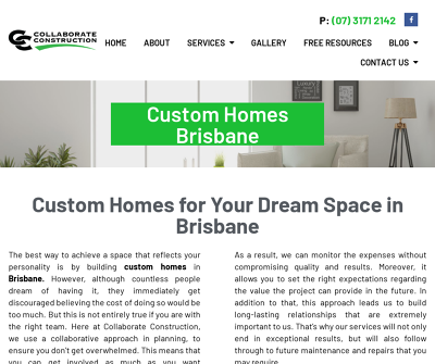 Custom Homes Brisbane